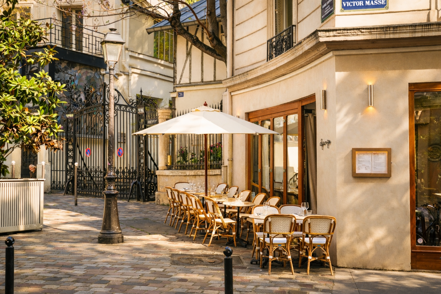 Django Pigalle, restaurant méditerranéen, Pigalle Paris